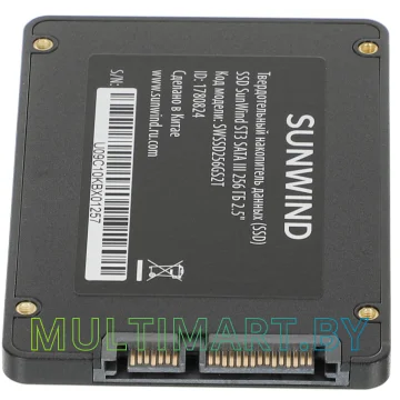 SSD диск SunWind ST3 256GB (SWSSD256GS2T) картинка 5
